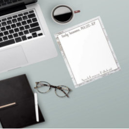 Bloco De Notas Chique! Notepad SLP Trendy