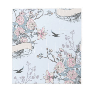 Bloco De Notas chique pastel