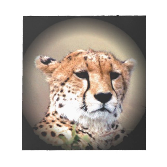 Bloco De Notas Chita Retrato de Lua Cheia: Graça da Natureza (Frente)