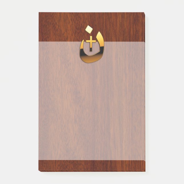 Bloco De Notas Christian Nazarene e Cross Solidariedade (Frente)