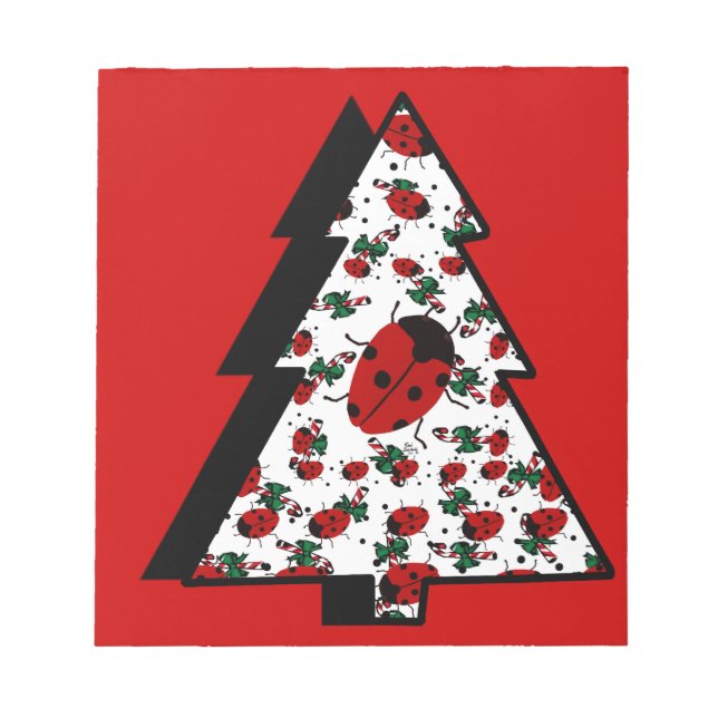 BLOCO DE NOTAS CHRISTMAS LADYBUGS (Frente)