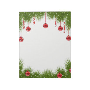 Bloco De Notas Christmas Notepad