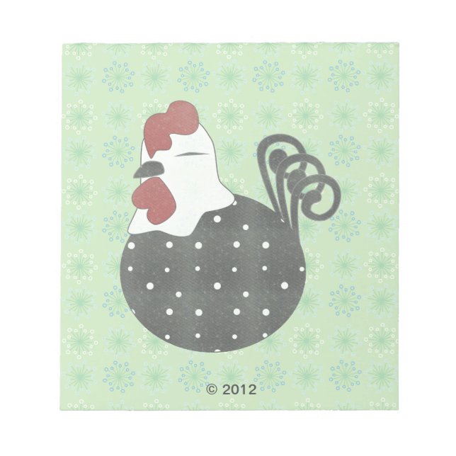 Bloco De Notas Chubby Chicken (Frente)