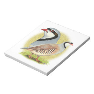 Bloco De Notas Chukar Partridge Combo