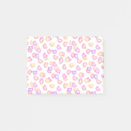 Bloco De Notas Chuva de gatos e cães do arco-íris