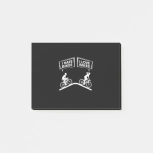 Bloco De Notas Ciclista I Love Bikes