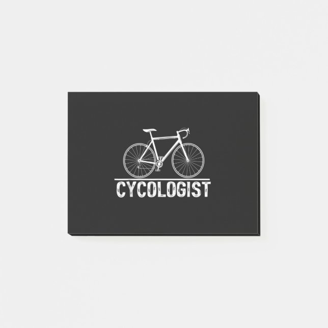 Bloco De Notas Ciclo de Ciclo de Ciclo de Bicicleta de Cicloga (Frente)