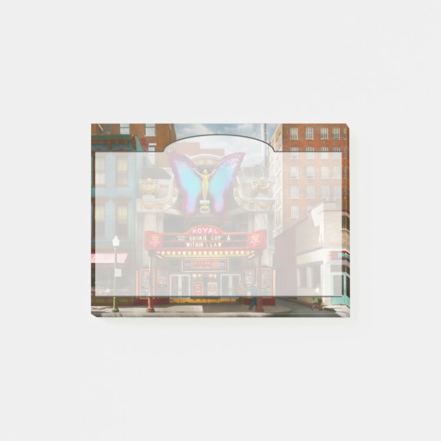 Bloco De Notas Cidade - Cincinnati, OH - O Teatro Royal 1939 (Frente)