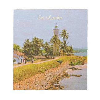 Bloco De Notas Cidade costeira de Galle, Sri Lanka Lembrança de V