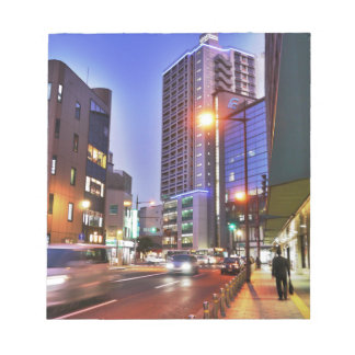 Bloco De Notas Cidade de Kitakyushu no Japão