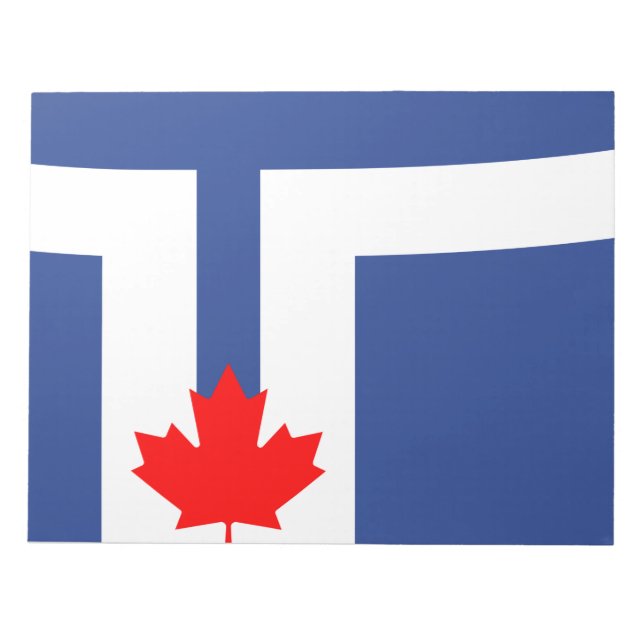 Bloco De Notas Cidade de Toronto (Canadá) (Frente)