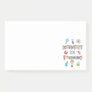 Bloco De Notas Cientista em Treinamento para Jovens Cientistas