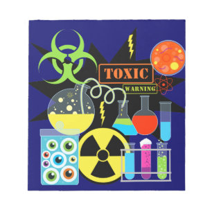 Bloco De Notas Cientista louco