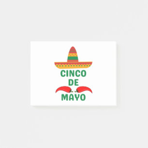 Bloco De Notas Cinco De Mayo