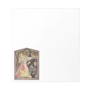 Bloco De Notas Cinderela e Fada Madrinha, Vintage Fairy Tale