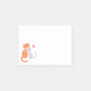 Bloco De Notas Cinza De Gato Bonito Gatinho De Gato De Gato Adoro