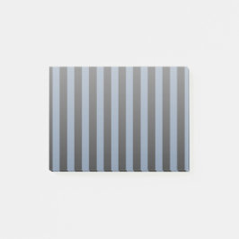 Bloco De Notas Cinzas azuis e listras pretas