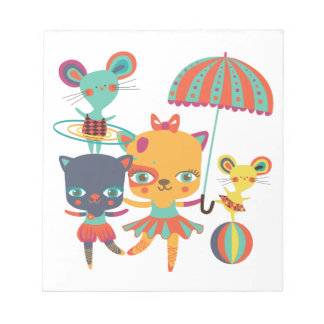 Bloco De Notas Circo Cuties