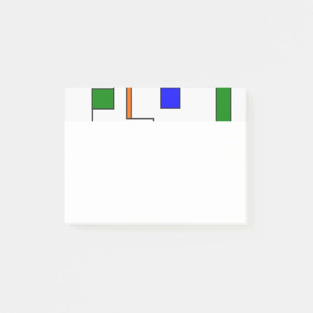 Bloco De Notas Circuitos Bauhaus (Frente)