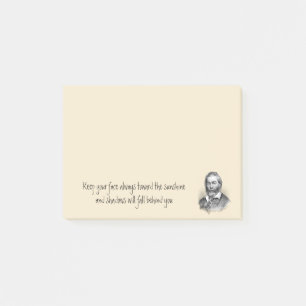 Bloco De Notas Citações favoritas Champagne de Walt Whitman