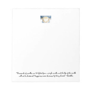 Bloco De Notas Citações Para Inspirar: "Milhares"~Buda- Notepad