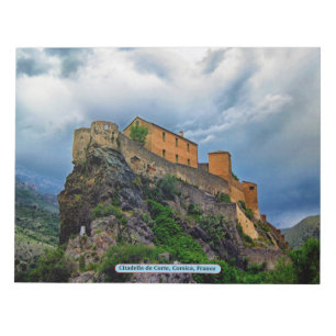 Bloco De Notas Citadelle de Corte, Córsega, France