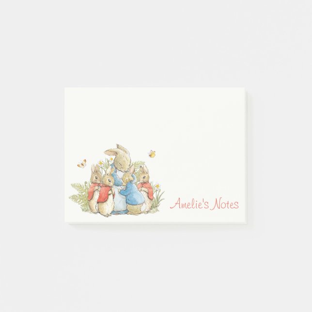 Bloco De Notas Clássico Peter, o Rabbit Beatrix Potter Sweet (Frente)