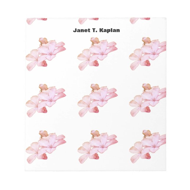 Bloco De Notas Clássico profissional simples e elegante (Frente)