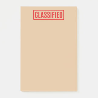 Bloco De Notas Classificado