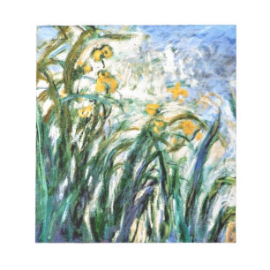 Bloco De Notas Claude Monet Yellow Irises e Malva 19