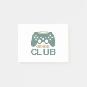 Bloco De Notas Clube de Gênero de Ação-Jogos-Jogador-Jogo-Diverti