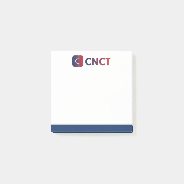 Bloco De Notas CNCT Notas Adhesivas (Frente)