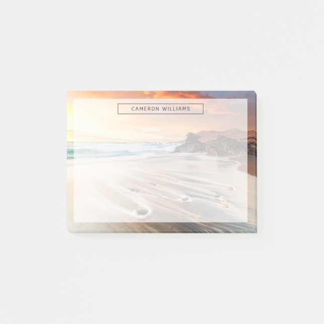 Bloco De Notas Coastline | Ilhas Canárias, Espanha (Frente)