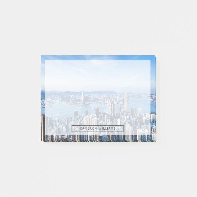 Bloco De Notas Coastline | Tsim Sha Tsu, Hong Kong Island, Ásia (Frente)