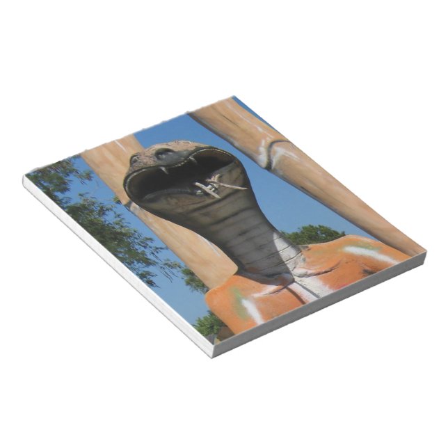 Bloco De Notas Cobra AKA Cobra Head ... Inferno budista (Inclinado)