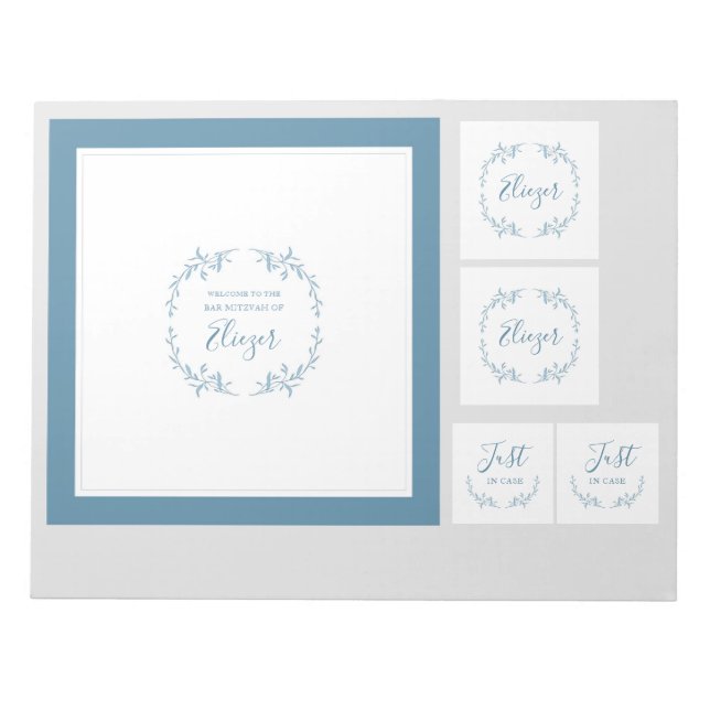 Bloco De Notas Cobrir Personalizado da Caixa de Alojamento (Frente)