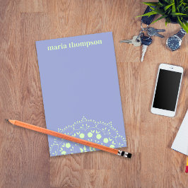 Bloco De Notas Cód. Lavanda profissional moderno