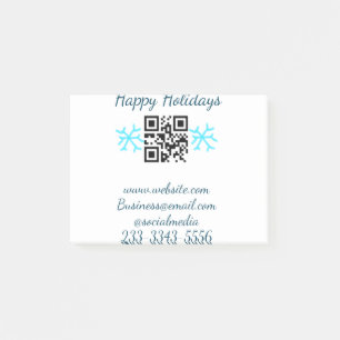 Bloco De Notas código QR personalizado simples adicione o texto d