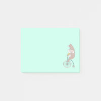 Coelhinho Whimsical e Urso Andando de bicicleta