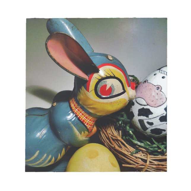 Bloco De Notas Coelho dos Brinquedos e ovo de vaca (Frente)