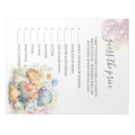 Bloco De Notas Cogumelo Impressionante Adivinha Preço