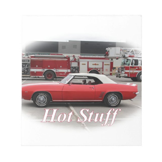 Bloco De Notas Coisa quente (Frente)