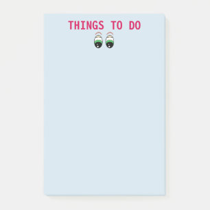 Bloco De Notas Coisas a fazer