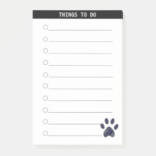 Bloco De Notas Coisas Personalizadas para Fazer & Adesivos de Pat
