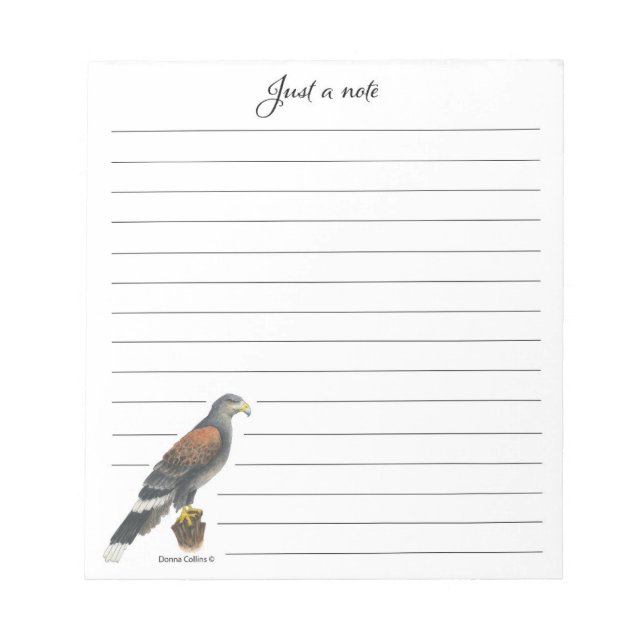 Bloco De Notas Coleção Falcon Note Pad (Frente)