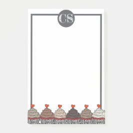 Bloco De Notas Collection of cupcakes