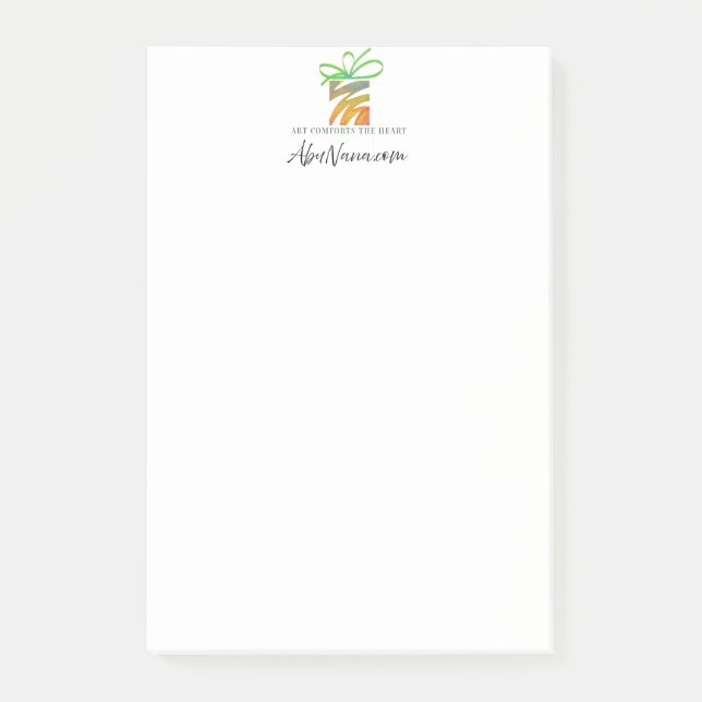 Bloco De Notas Coloque o logotipo aqui Tablet (Frente)