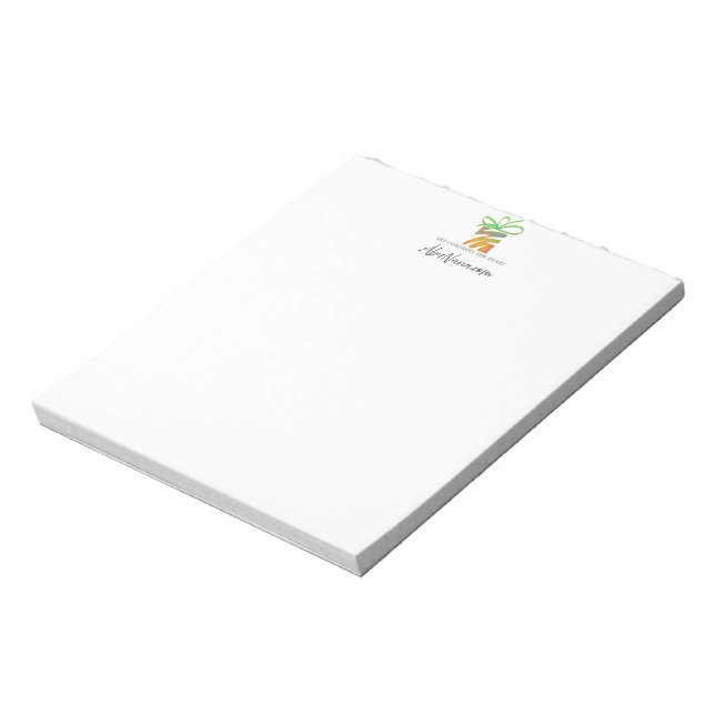 Bloco De Notas Coloque o logotipo aqui Tablet (Invertido)