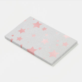 Bloco De Notas Color Foil Stars (coral)