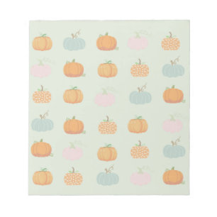 Bloco De Notas Colorida Pumpkins